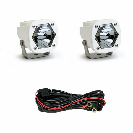 BAJA DESIGNS LED Light Pods SI Spot White Pair 387801WT